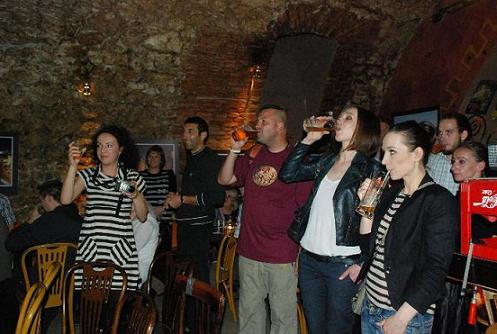 Toast in Cracow/ More pictures on: http://www.facebook.com/media/set/?set=a.152577198147344.39389.121718844566513 / 